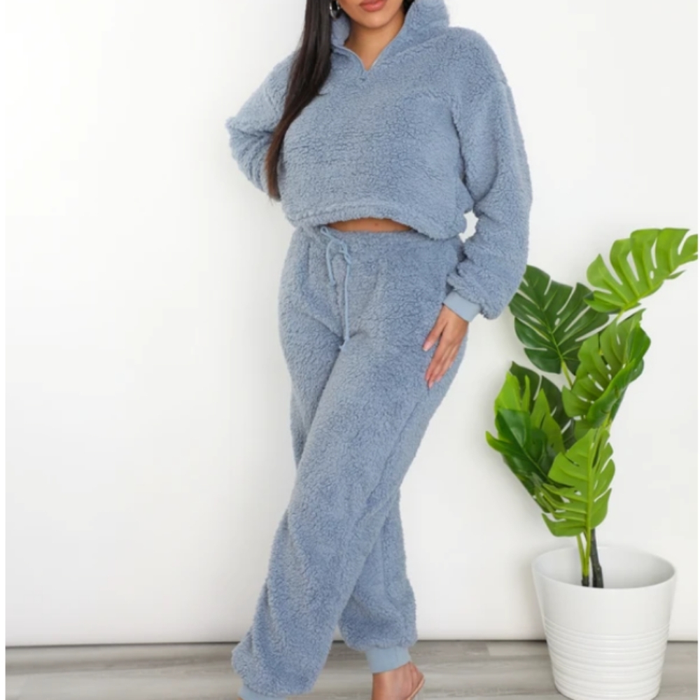 Teddy sweater and pants set
